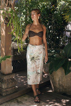 Zaree Linen Skirt The Island