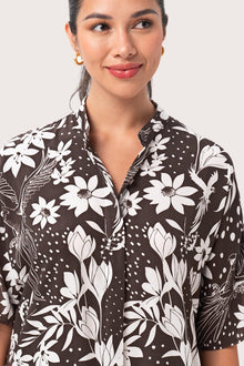 AYA Short Jumpsuit Brown