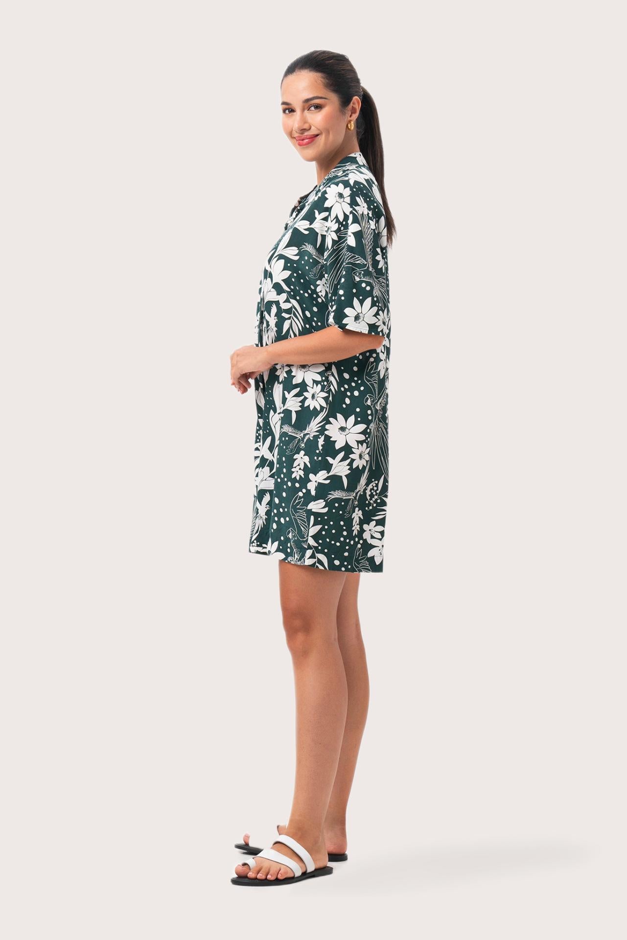 AYA Short Jumpsuit Green