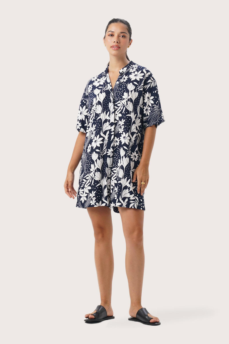 AYA Short Jumpsuit Navy
