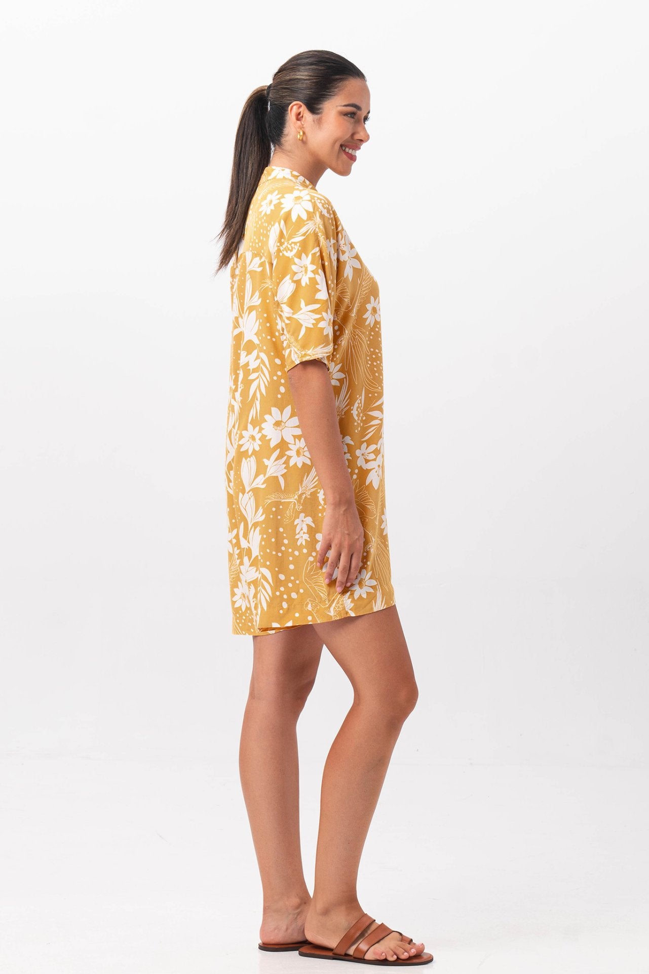 AYA Short Jumpsuit Yellow