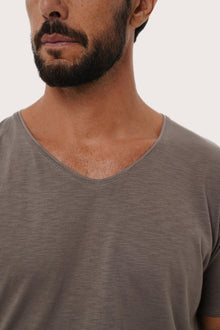 Aling Cotton T-shirt Brown