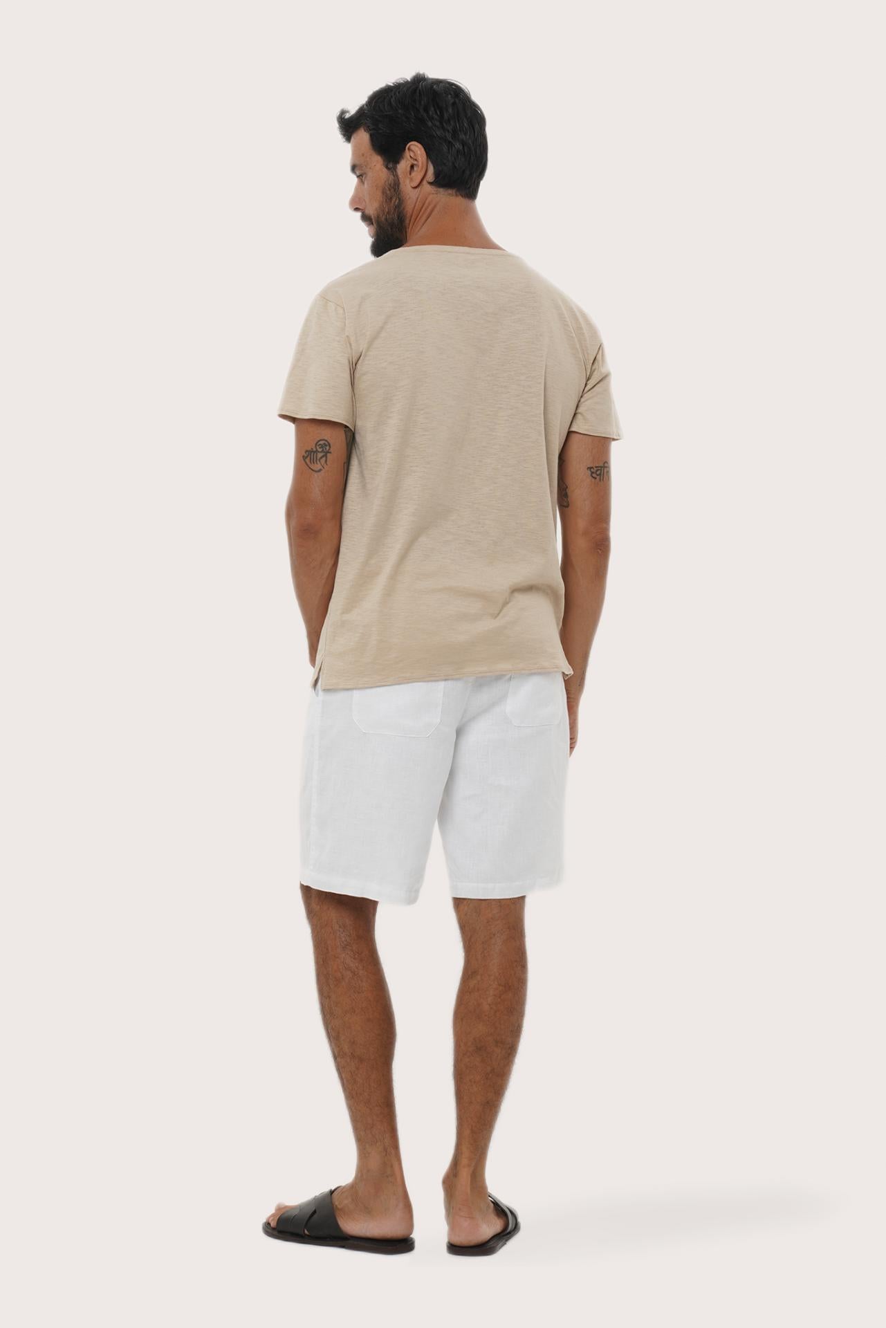 Aling Cotton T-shirt Cream