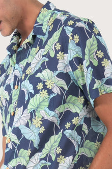 Alola Cotton Shirt Laguna Bloo