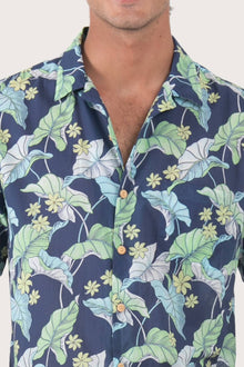Alola Cotton Shirt Laguna Bloo