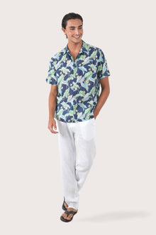 Alola Cotton Shirt Laguna Bloo