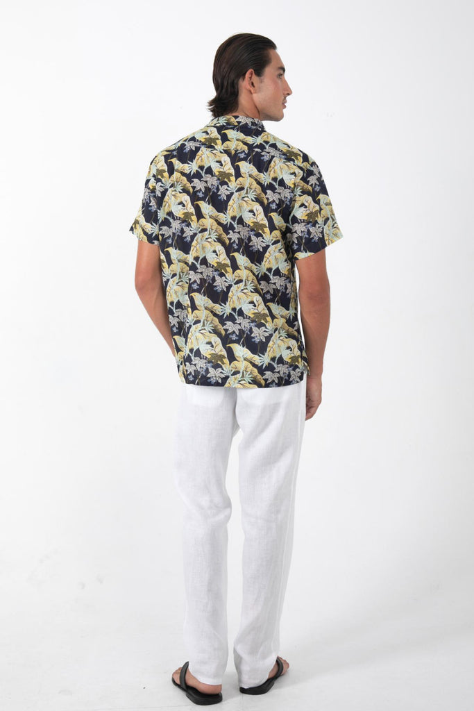 Alola Cotton Shirt Sivala Navy