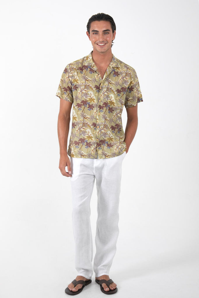 Alola Cotton Shirt Sivala Rustic