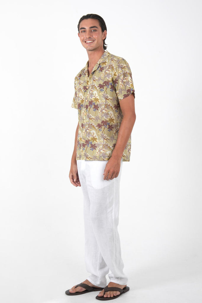 Alola Cotton Shirt Sivala Rustic