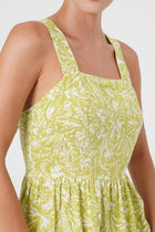 Amara Linen Dress Light Green