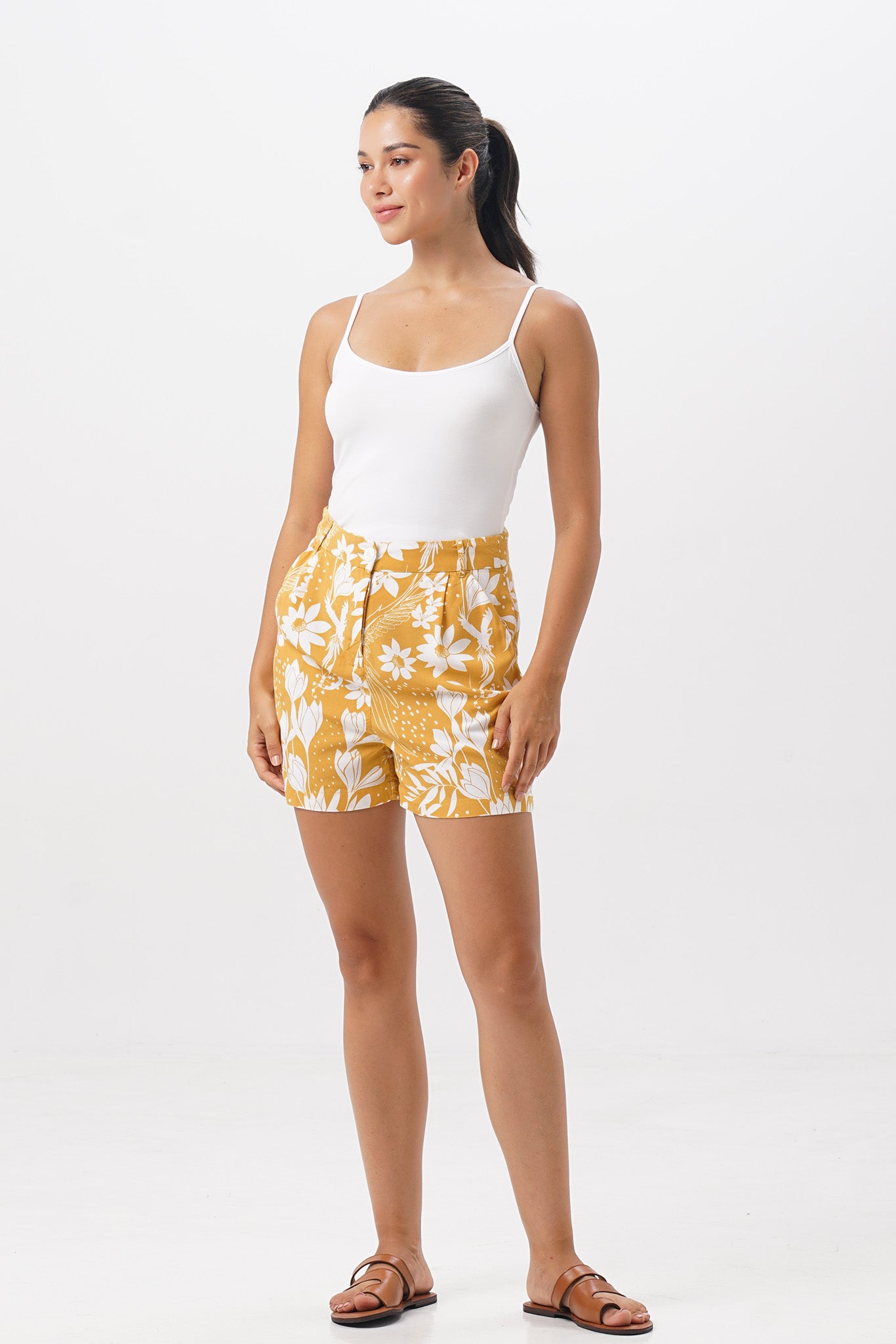 Amed Shorts Yellow