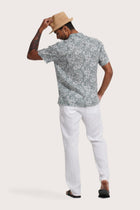 Angkasa Linen Shirt Flower Bloom