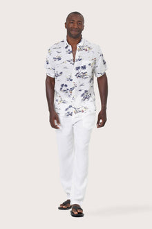 Angkasa Linen Shirt Island Sail