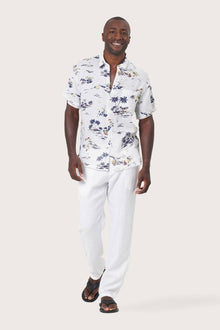 Angkasa Linen Shirt Island Sail