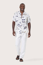 Angkasa Linen Shirt Island Sail