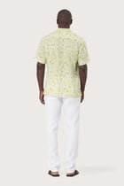 Angkasa Linen Shirt Jungle Leaves