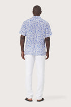 Angkasa Linen Shirt Jungle Leaves