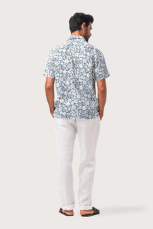 Angkasa Linen Shirt tropical Fruit Cielo