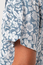 Angkasa Linen Shirt tropical Fruit Cielo