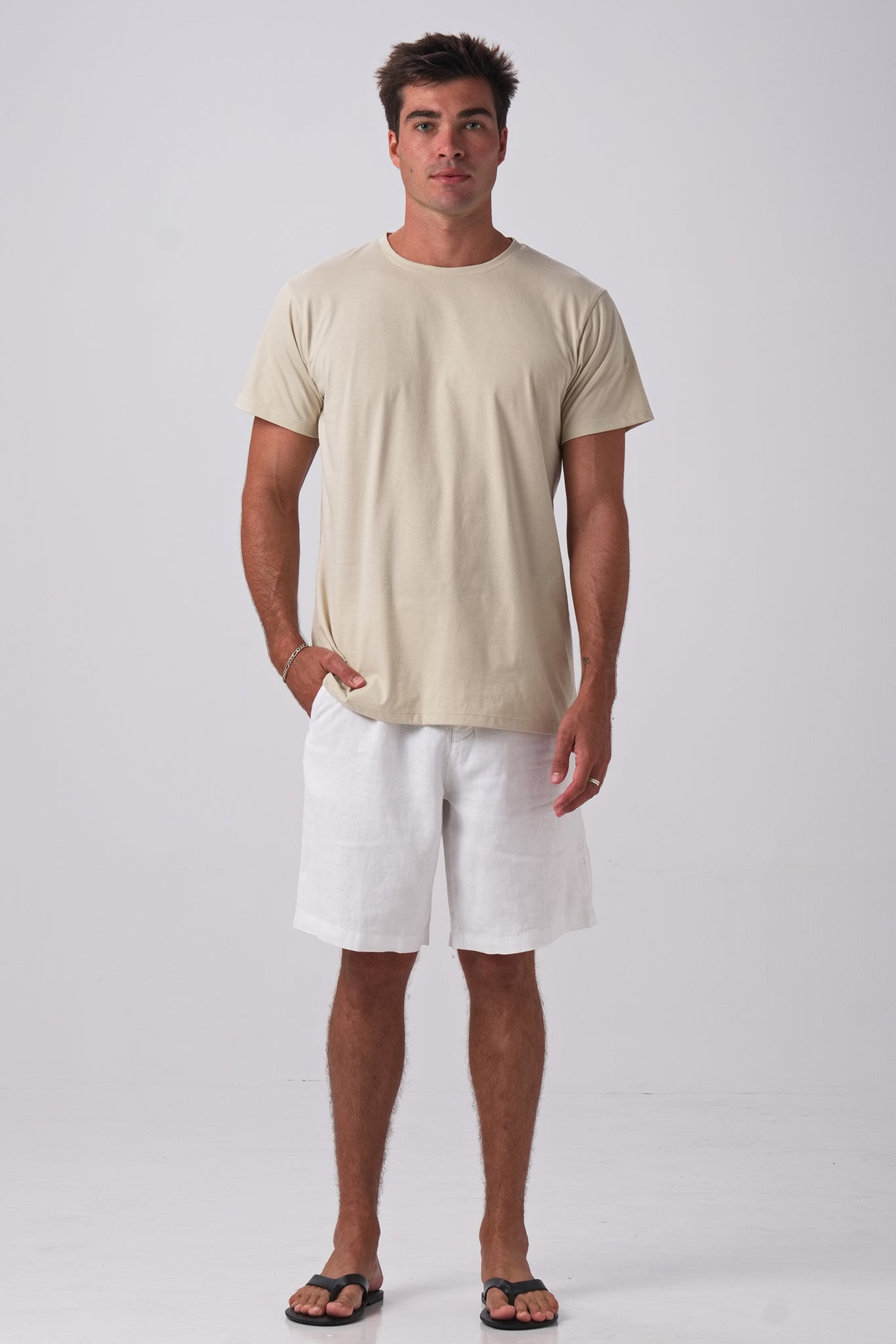 Skala t-shirt By The Sea Beige