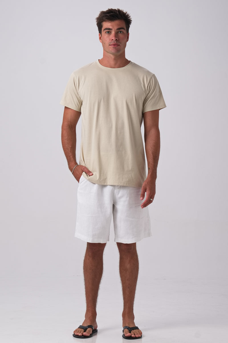 Skala t-shirt By The Sea Beige