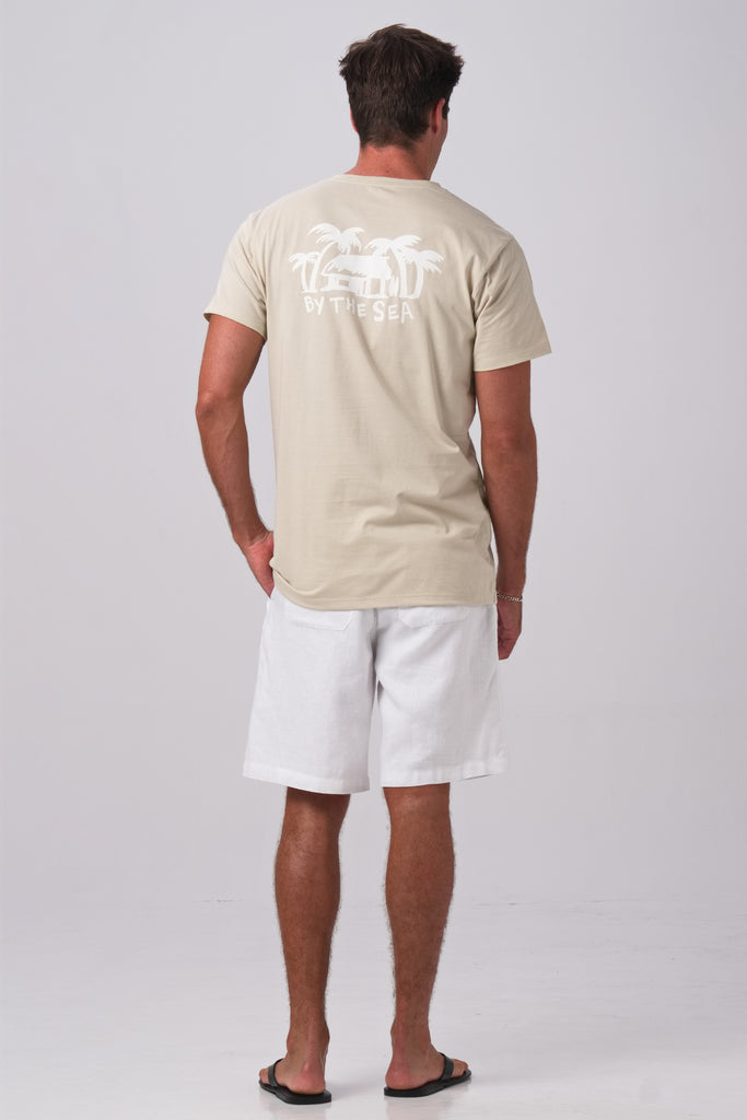 Skala t-shirt By The Sea Beige