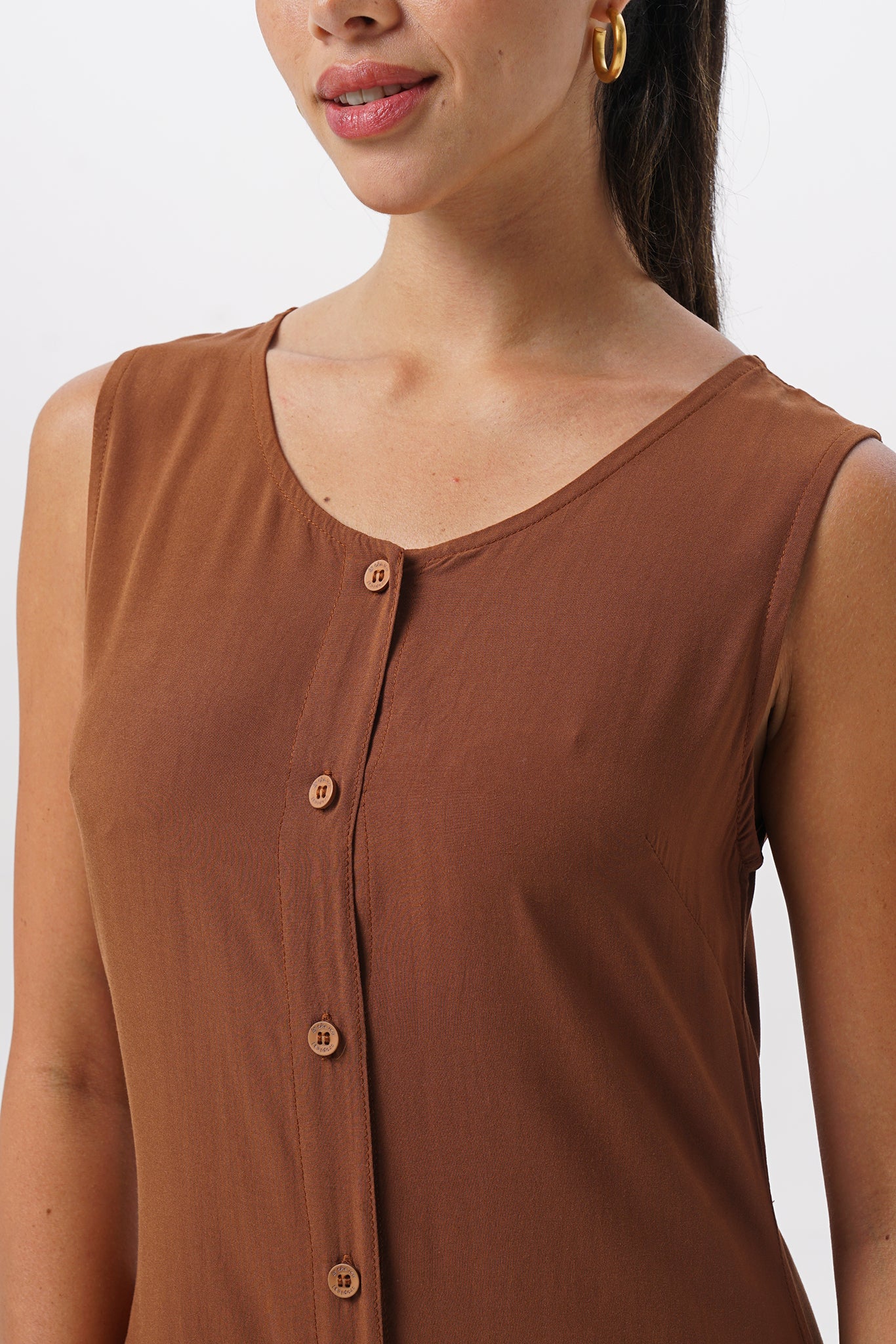 Rita maxi dress Choco