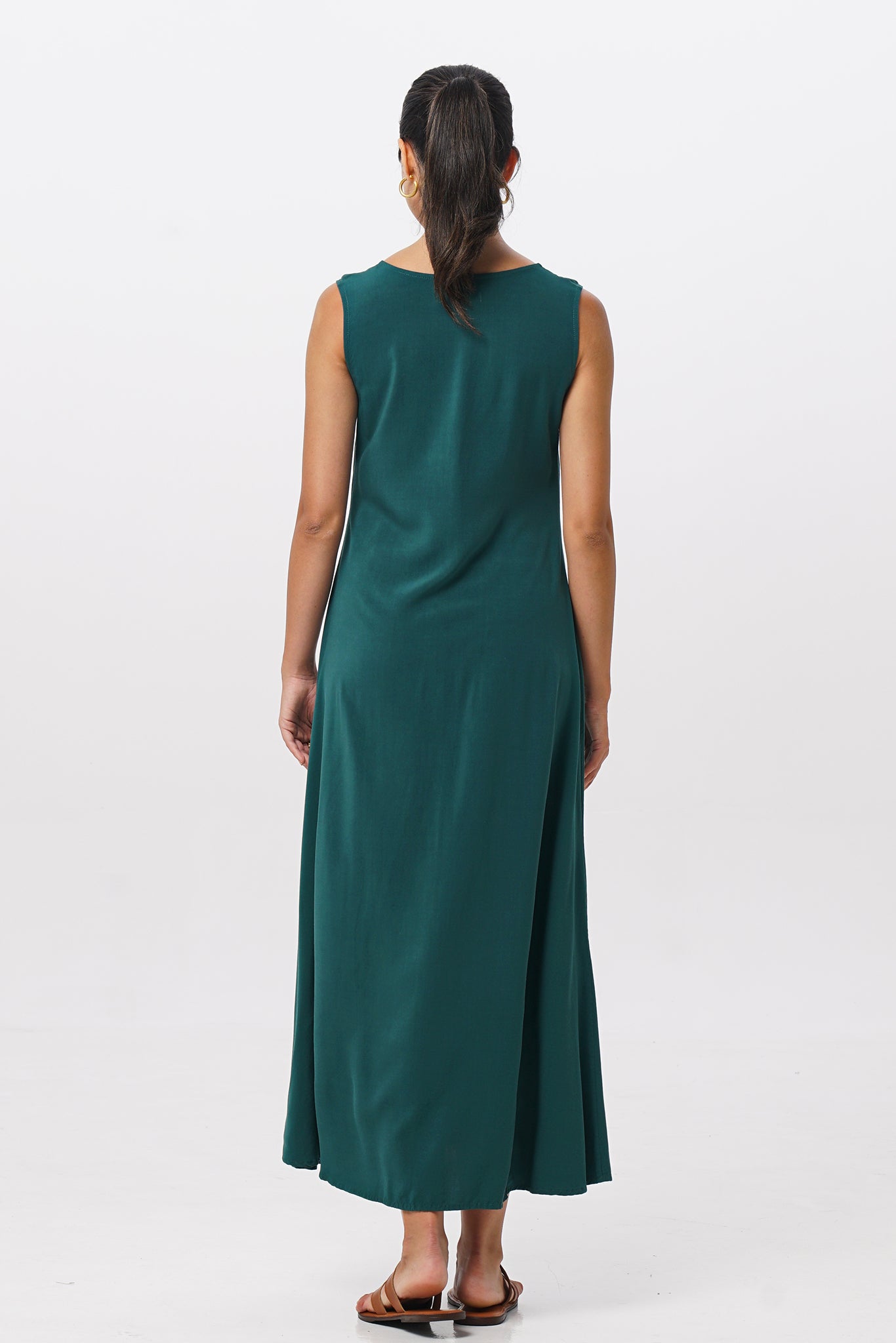 Rita maxi dress smeraldo by