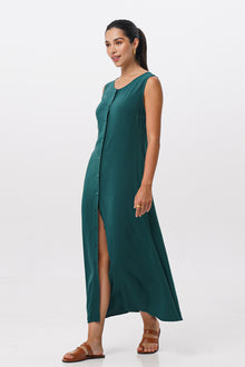 Rita maxi dress smeraldo by