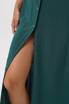 Rita maxi dress smeraldo by