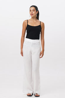 Kerang Linen Pants Bianco