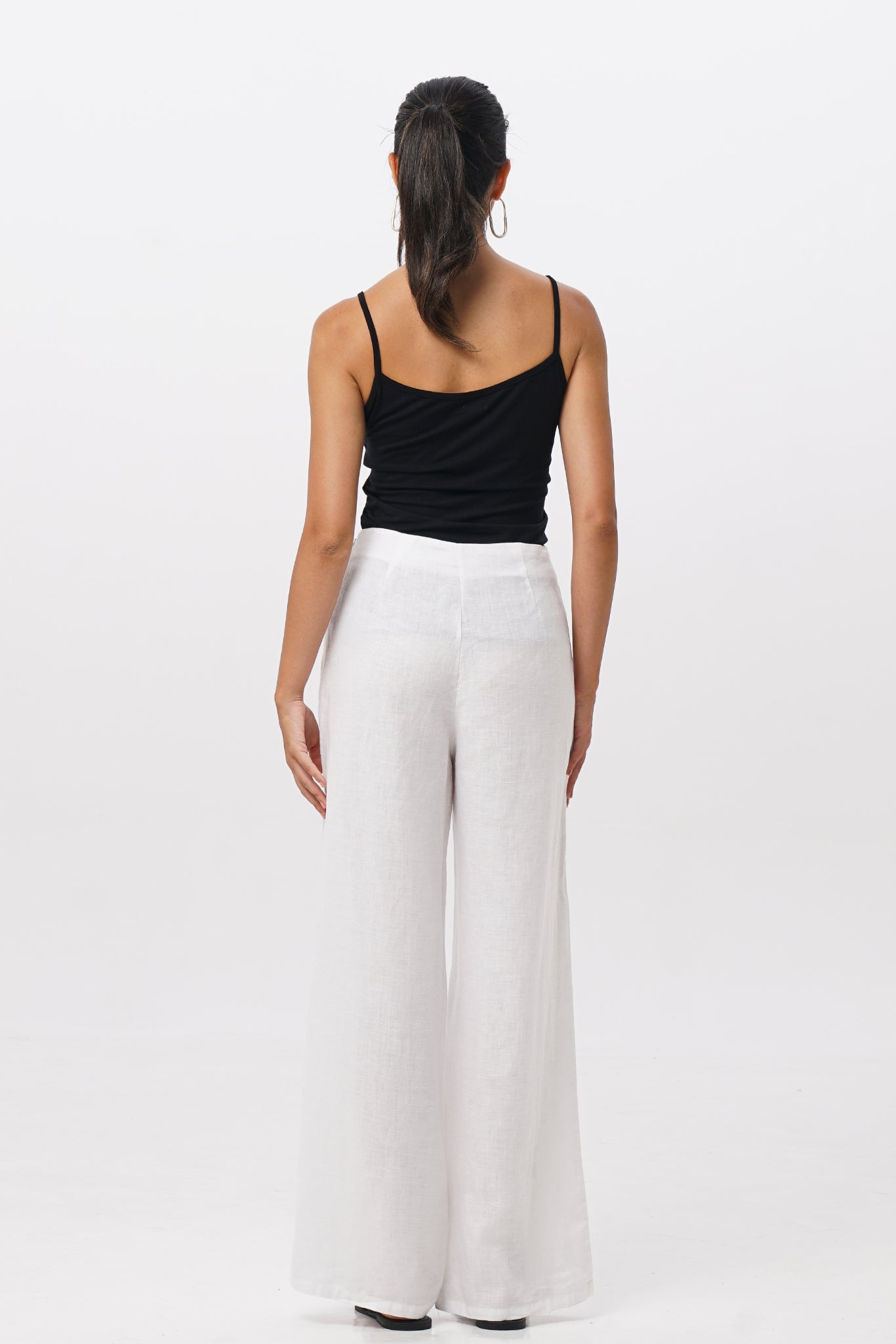 Kerang Linen Pants Bianco