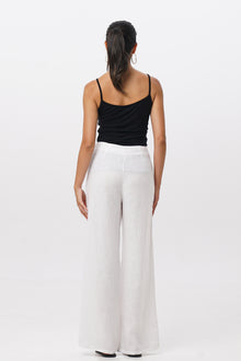 Kerang Linen Pants Bianco