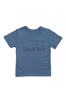 Kids T-shirt UBUD BALI Grey Blue