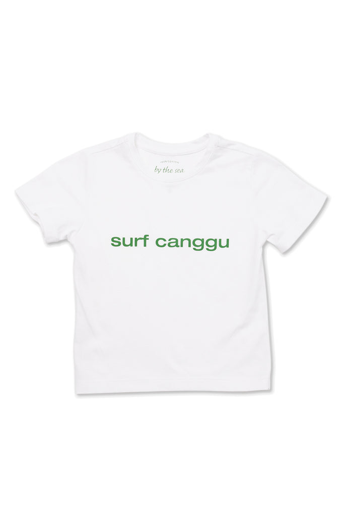 Kids T-shirt SURF CANGGU White