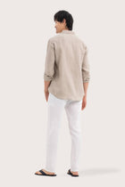 Baron Linen Shirt Grey