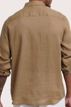 Baron Linen Shirt Khaki