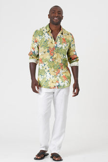 Baron Linen Shirt Tropis