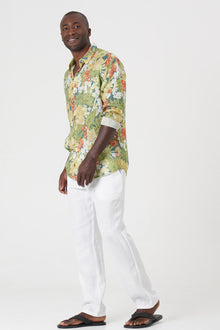 Baron Linen Shirt Tropis