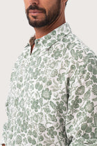 Baron Linen Shirt tropical Fruit