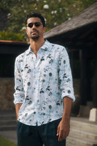 Baron linen long sleeve  shirt 