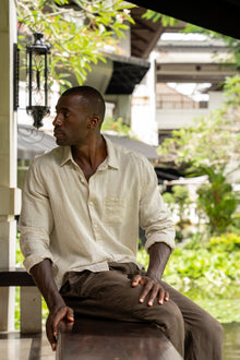 Baron linen shirt Beige