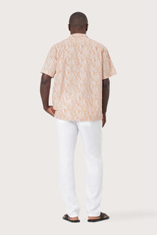 Baronang Cotton Shirt Bamboo Leaves