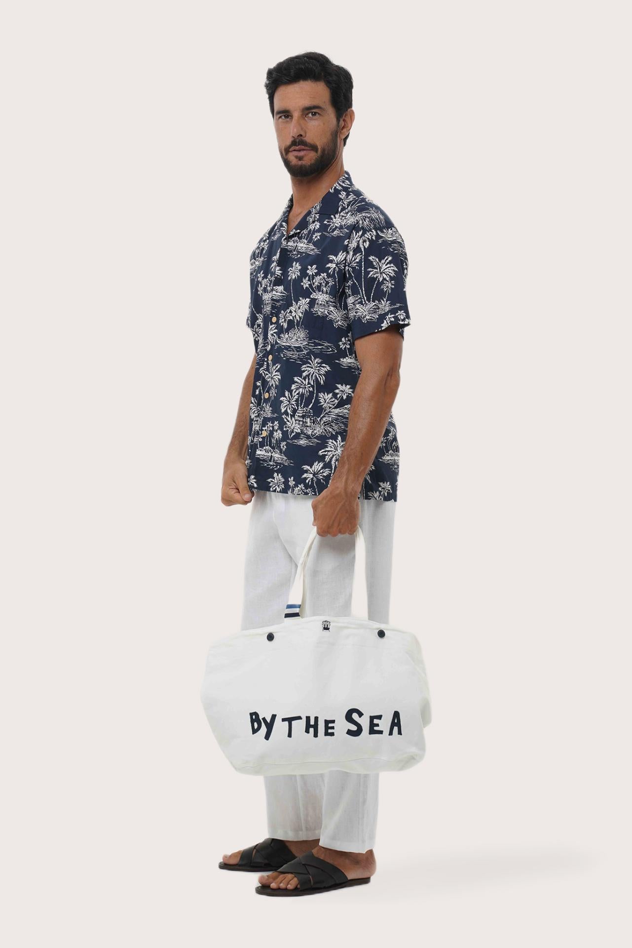 Baronang Cotton Shirt Island Palm