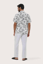Baronang Cotton Shirt Island Palm