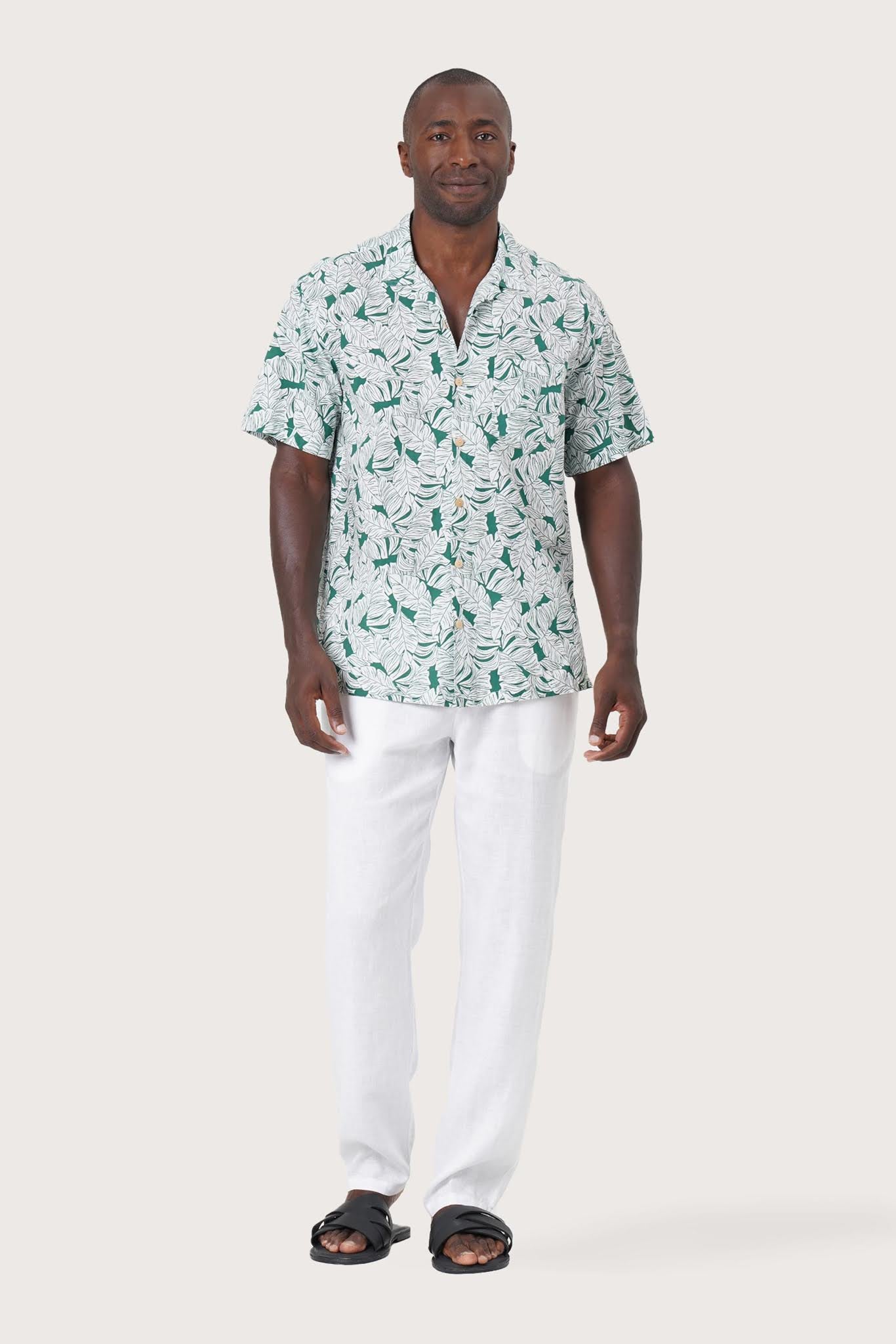 Baronang Cotton Shirt Jungle Bliss