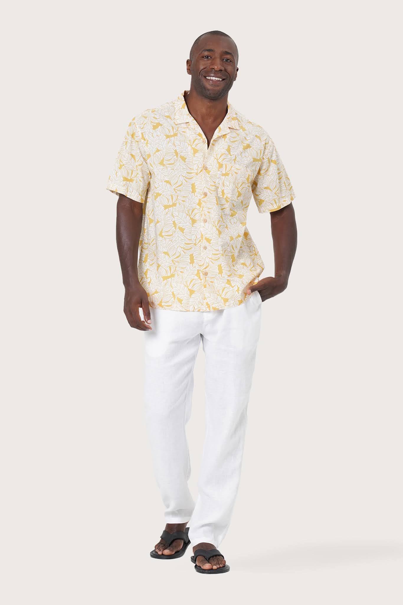 Baronang Cotton Shirt Jungle Bliss