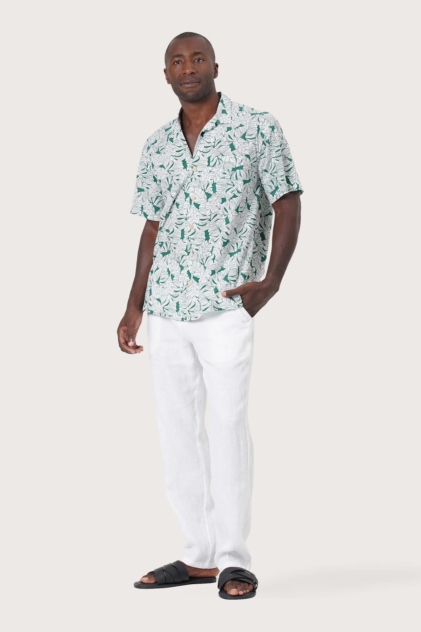 Baronang Cotton Shirt Jungle Bliss