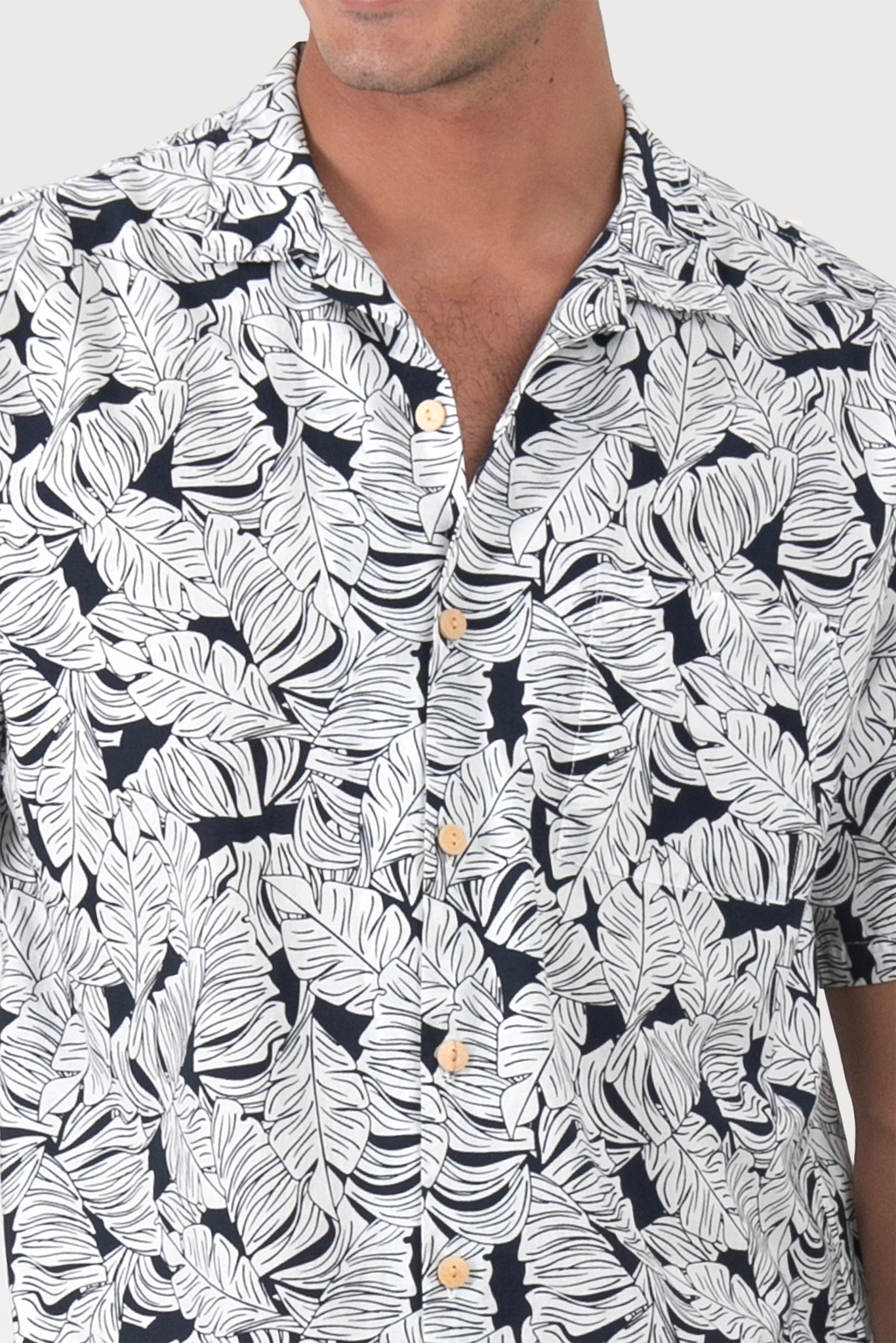 Baronang Cotton Shirt Jungle Bliss