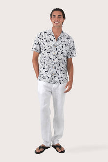 Baronang Cotton Shirt Jungle Bliss